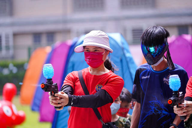 免費水彈定靶高雄台南唯一-（熊麻吉活動團隊）台南傑尼爾富農幼兒園水彈戶外教學成長營