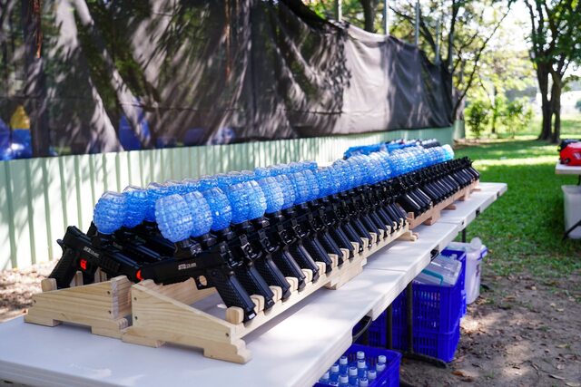 最完善與專業水彈設備公開呈現：熊麻吉活動團隊