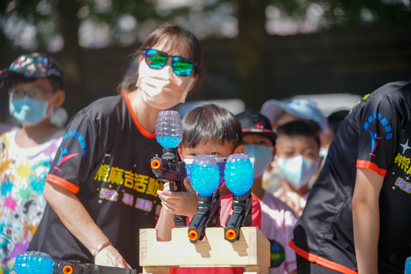 水彈固定靶射擊體驗：高雄台南最專業熊麻吉水彈活動團隊