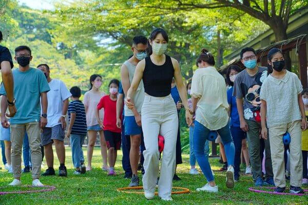 雙人同行趣味競賽：公司員工家庭日