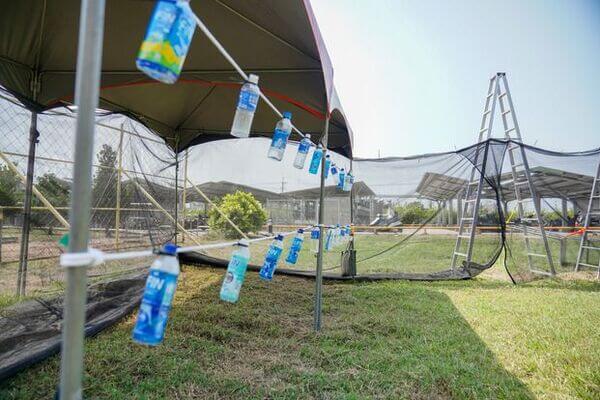 漆彈固定靶射擊競賽標靶：國立高雄大學學生議會（高大議會）由熊麻吉活動團隊承辦