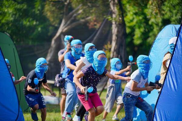 親子水彈射擊體驗活動：屏東財稅局主辦熊麻吉活動團隊承辦