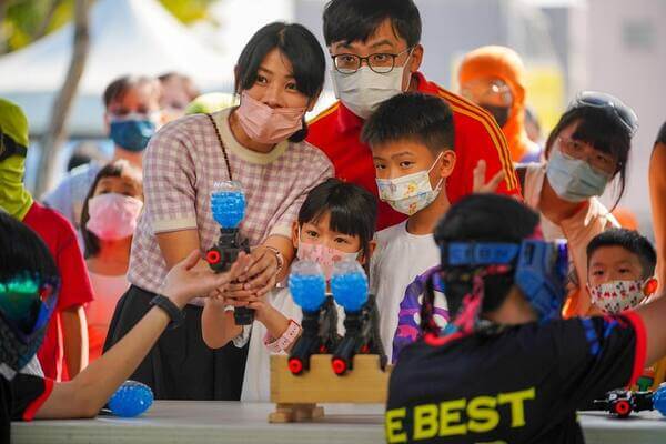 親子水彈定靶射擊體驗：屏東財稅局主辦熊麻吉活動團隊承辦