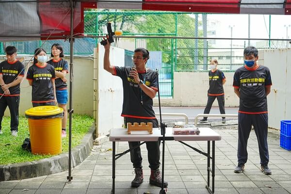 水彈安全講解（這照片工作人員就知多少）：熊麻吉活動團隊高雄台南最專業優質戶外水彈商家