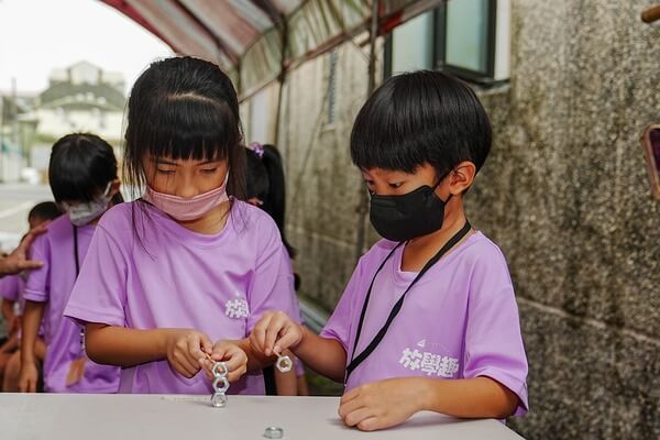 雙人巴黎鐵塔接力趣味競賽：台南放學趣教育中心（永康、復興分校）2023多元水彈戶外教學活動