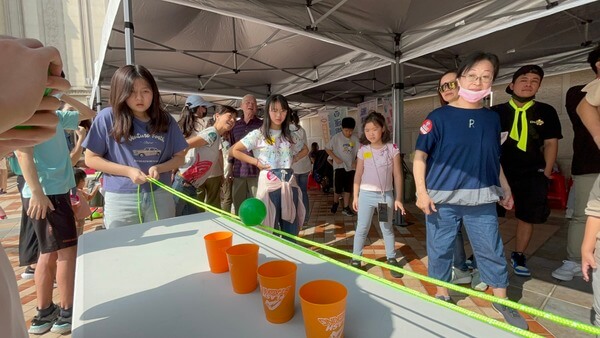 縱橫四海團康遊戲：需先做好雙方溝通控制（運錩鋼鐵家庭日）