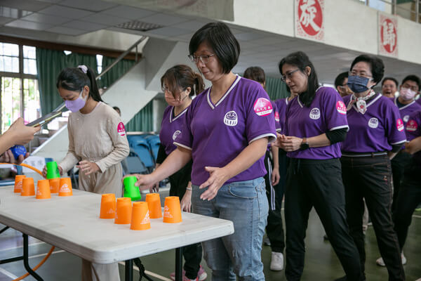 遊戲方式可彈性運用之競賽：南光製藥家庭日活動（新化國中）