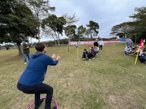適合公司與家庭日之親子活動～拋接不離團康遊戲競賽（數據科技公司競賽）
