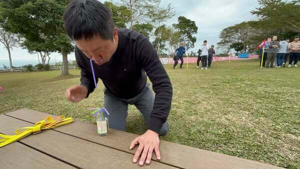 連李總經理也下場和同隊一起爭取榮譽（數據科技）