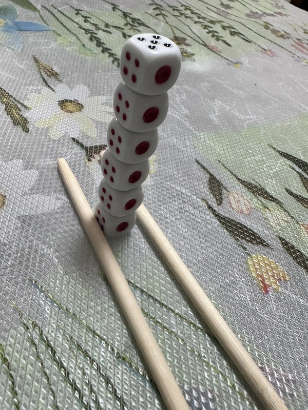 成人版巴黎鐵塔2.0版遊戲（骰子較小）