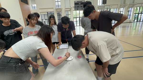 內外夾攻團康遊戲：南應大運休系學生課堂體驗新活動
