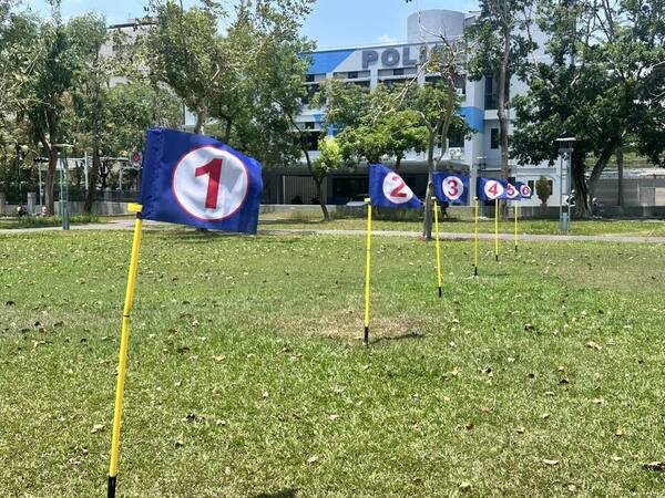 國內首創賽道數字旗幟與旗桿（免費場地佈置服務，室內戶外使用）