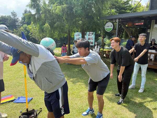 不用大型設備也能達到歡樂與競賽效果（豐泰企業家庭日活動）