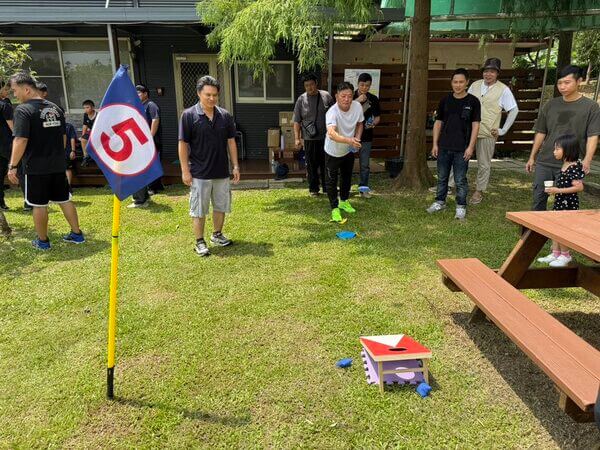 投擲高手團康遊戲：豐泰企業家庭日活動（南投休閒農場）：成人組