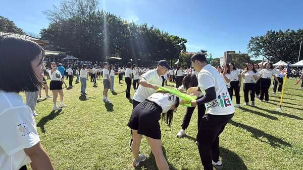 共同發揮團隊合作精神之競賽活動（馬偕醫院企業運動會及趣味競賽）