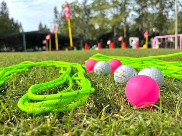 我們不僅提前做好安全佈置就連設備都俱全：南勝企業家庭日活動