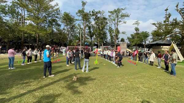 穿越時空團康遊戲：一次四組同時競賽（南勝企業家庭日公司日活動）