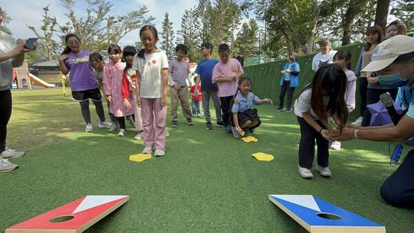 投擲高手團康活動：南勝企業家庭日活動