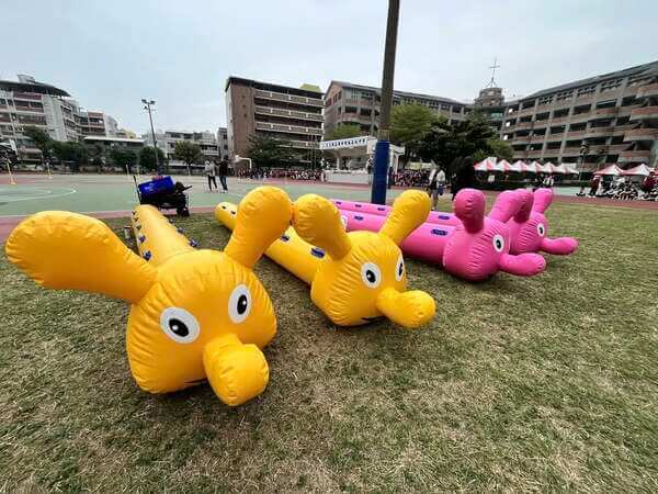 提供四隻毛毛蟲趣味競賽（明誠中學）