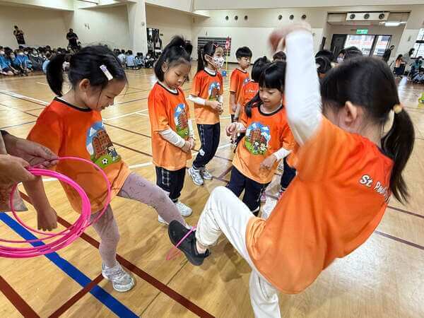 金雞獨立團康活動:培養孩童身體協調及團隊合作精神 金雞獨立團康活動:培養孩童身體協調及團隊合作精神