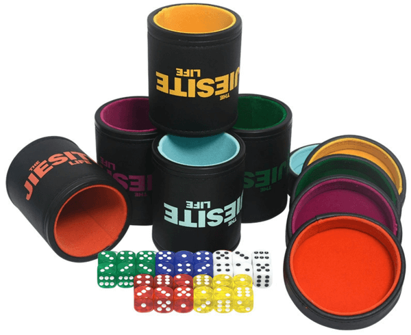 搖聲一變專用道具：專業型骰盅（統一以藍色為主）