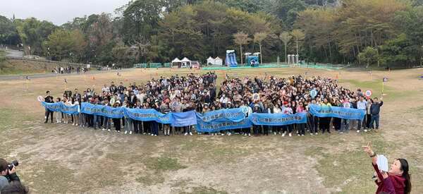 台數科&鑫傳|尾牙活動於競賽前大合照 台數科&鑫傳|尾牙活動於競賽前大合照