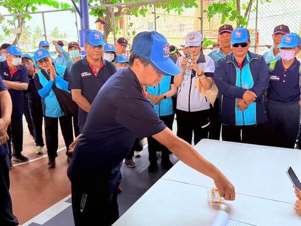 林邊鄉鄉運村民組趣味競賽（林邊國中風雨球場）