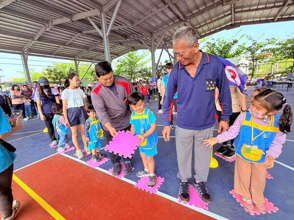 建立親子同樂與互動之活動：步步為營趣味競賽（林邊鄉鄉運幼兒園趣味競賽）
