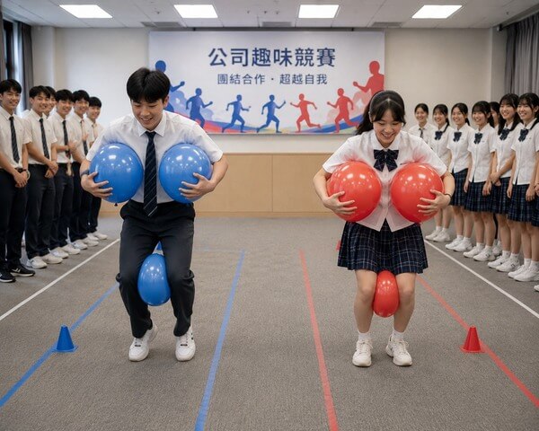 企鵝走路趣味競賽 企鵝走路趣味競賽