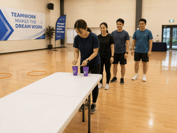 手到擒來團康遊戲:從遊戲中訓練雙手平衡與靈活度(AI情境示意圖) 手到擒來團康遊戲:從遊戲中訓練雙手平衡與靈活度(AI情境示意圖)