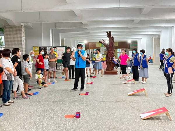 台南新樓醫院祖孫活力趣味競賽：投擲高手團康活動（可個人或團體競賽）